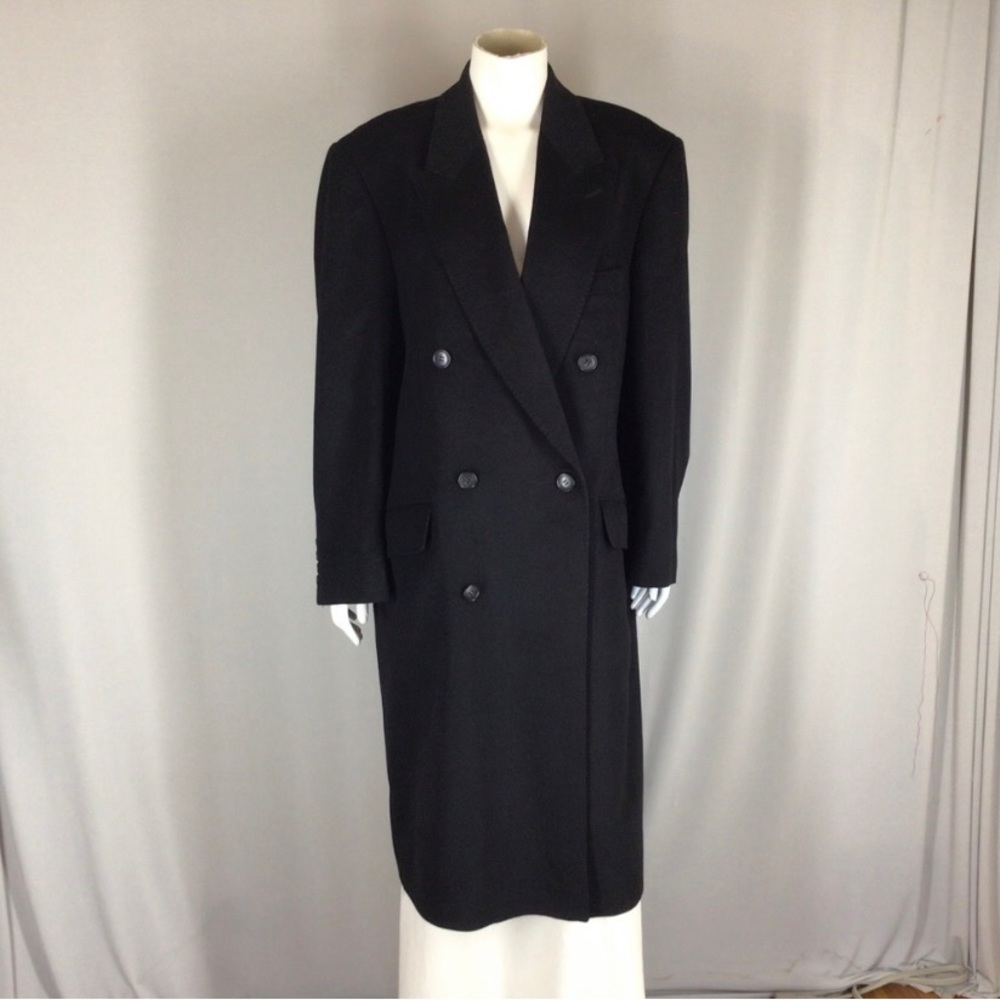 Cashmere &wool double breasted coat size M-L